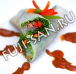 Спринг-роллы с овощами, замороженные, 1кг