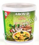 Паста Карри AROY-D, зеленая, пряная, 400г 