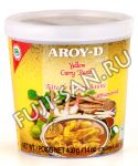 Паста Карри AROY-D, желтая, среднеострая, 400г