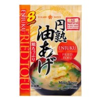 Мисо-суп Хикари-Мисо с жареным тофу и нори Hikari Miso Enjuku Koji Miso Soup, 8 порций, 155 г, Япония