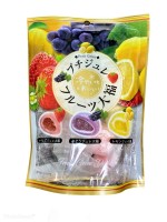 Японские моти Дайфуку фруктовое ассорти (клубника, виноград, лимон), 115г Япония