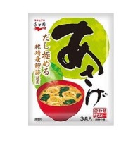 Мисо-суп быстрого приготовления Асагэ Nagatanien 3 порции, 54,3г Япония