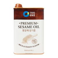 Кунжутное масло нерафинированное 1,65 л Даесанг O'food Premium sesame oil, Т.М. DAESANG ж/б КОРЕЯ