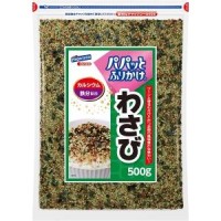 Приправа Фурикакэ с васаби, стружской тунца, кунжутом Хагоромо к рису Hagoromo, 500 г, Япония