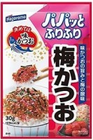 Приправа Фурикакэ c маринованной сливой умэ и тунцом кацуо к рису Hagoromo, 20г Япония