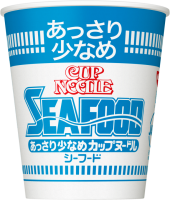 Лапша Ниссин Nissin Cup Noodle с Гребешком, Креветкой, Крабом и Кальмаром, 60г, Япония