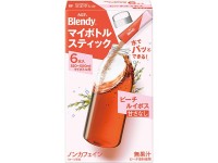 Растворимый напиток AGF Blendy My Bottle Stick Персиковый ройбуш, 6 стиков